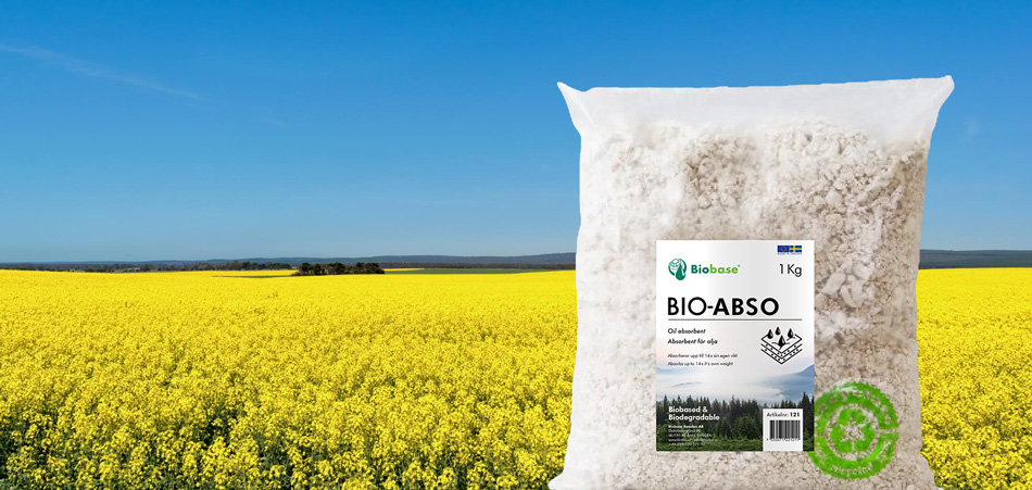 Biobase BIO ABSO product cleaning raps oil spills